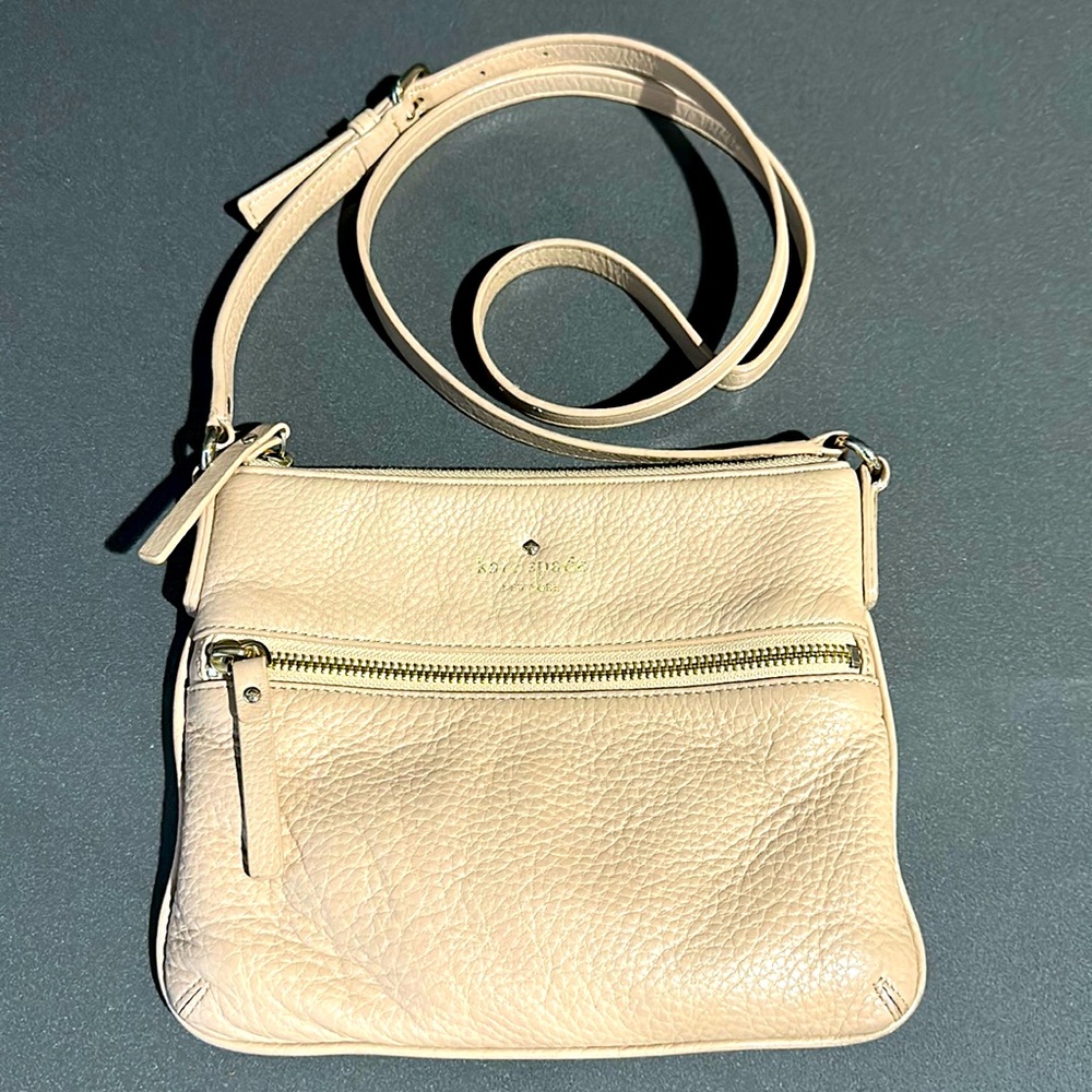 Kate Spade Cobble Hill Crossbody, light cream/pink